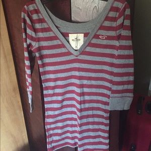 Hollister 3/4 length shirt